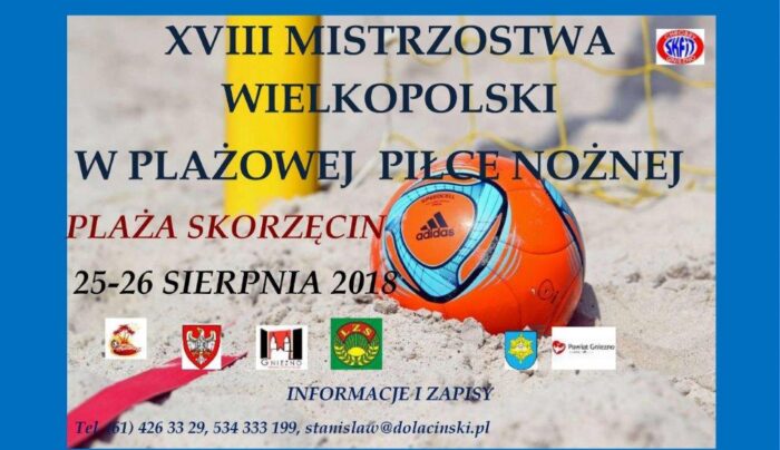Ruszyły zapisy na mistrzostwa Wielkopolski w plażowej piłce nożnej