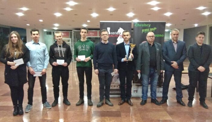 Łukasz Bardeli szachowym mistrzem powiatu gnieźnieńskiego