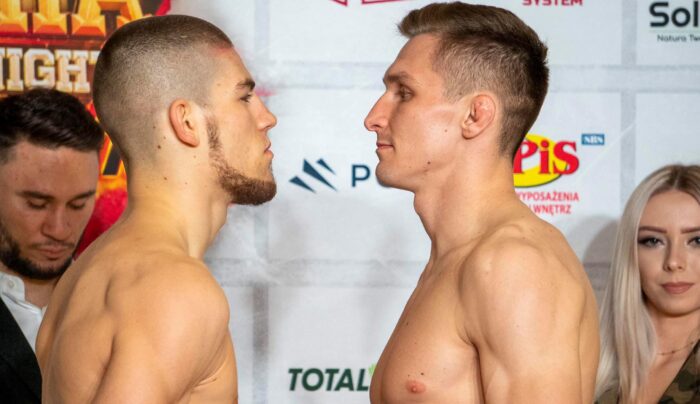 Szymon Karolczyk wygrywa podczas Armia Fight Night