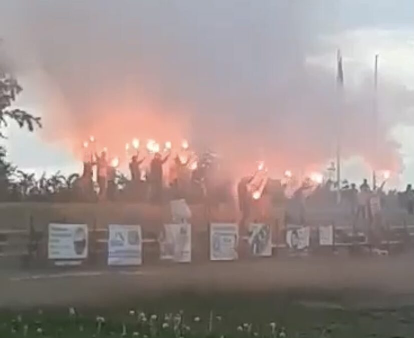 Tak kibice w Żydowie świętowali powrót na trybuny (wideo)