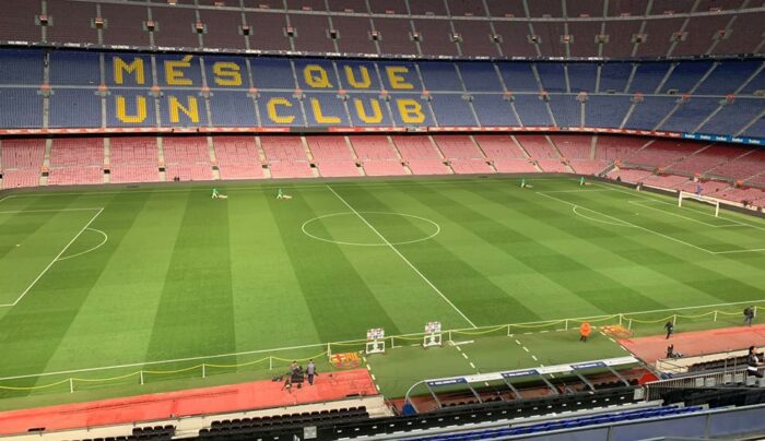 Firma spod Gniezna przygotowywała murawę Camp Nou!