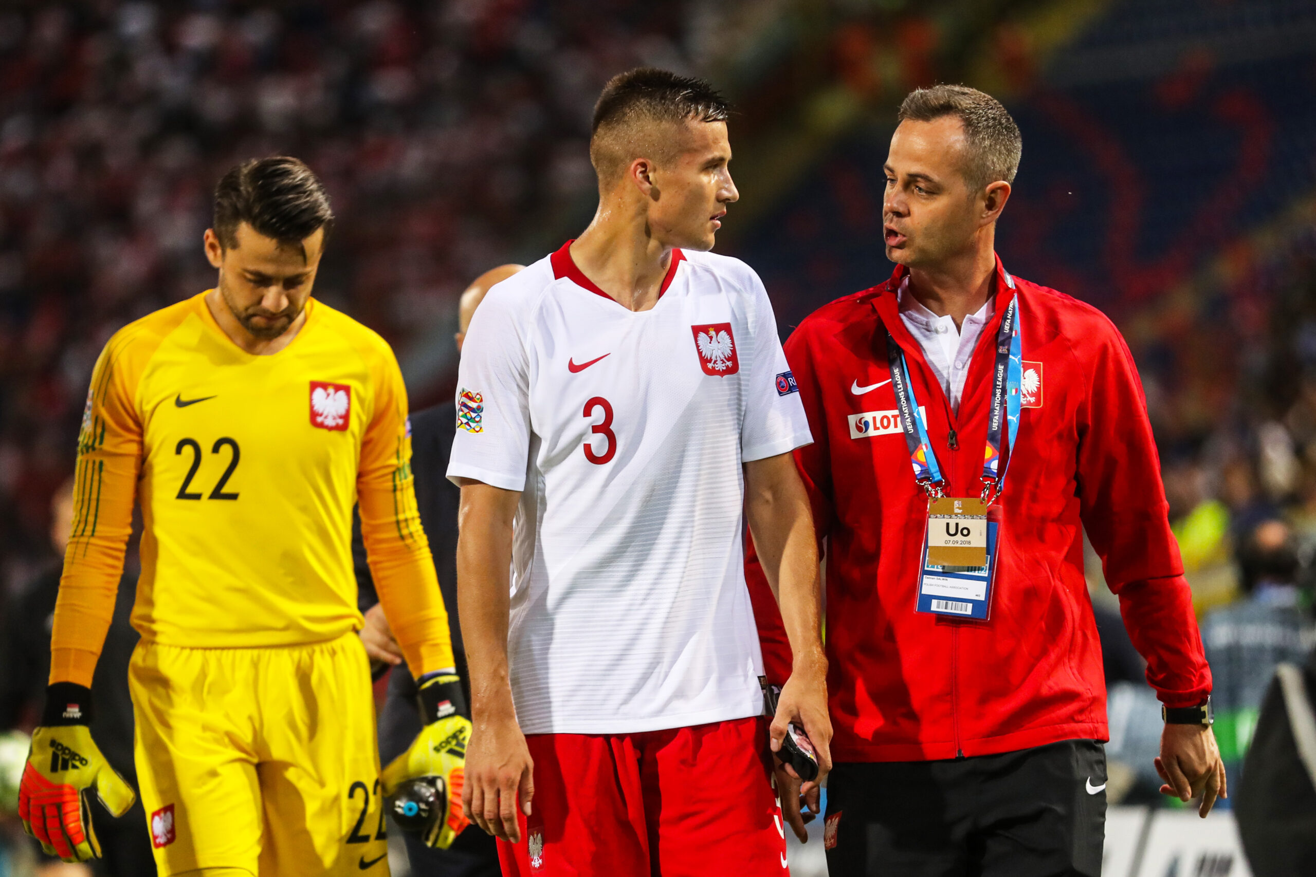 07.09.2018 WLOCHY – POLSKA LIGA NARODOW UEFA PILKA NOZNA