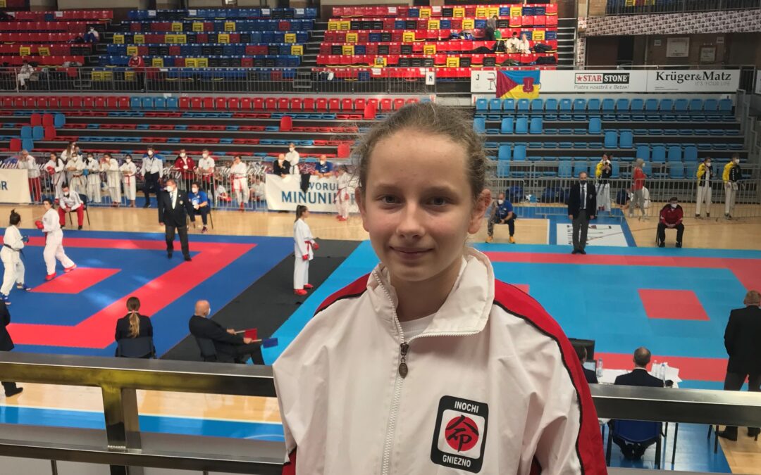 Alicja Kaszyńska multimedalistką ME w karate