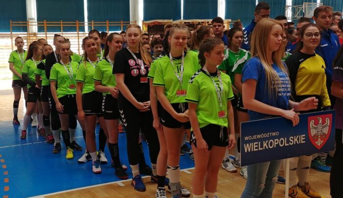 Wielkopolskie szczypiornistki szóste na OOM