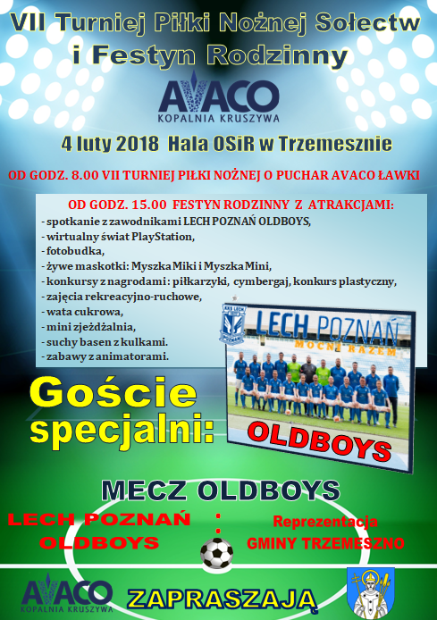 Oldboye Lecha Poznań przyjadą do Trzemeszna
