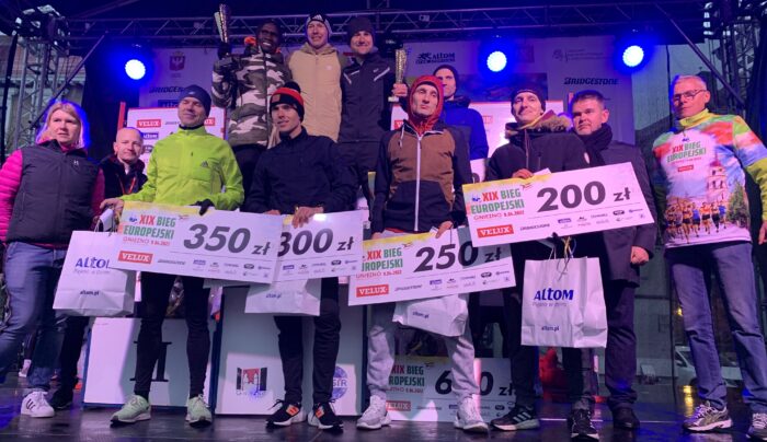 Krystian Zalewski wygrywa XIX Bieg Europejski