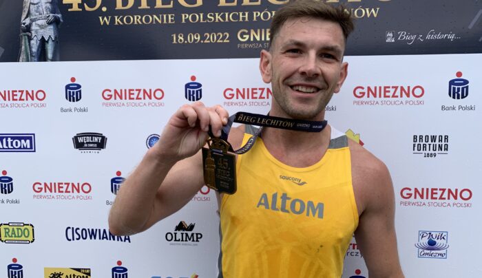 Bartosz Aleksandrowicz zwycięzcą 45. Biegu Lechitów