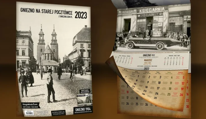 Kalendarz „Gniezno na starej pocztówce” już w sprzedaży