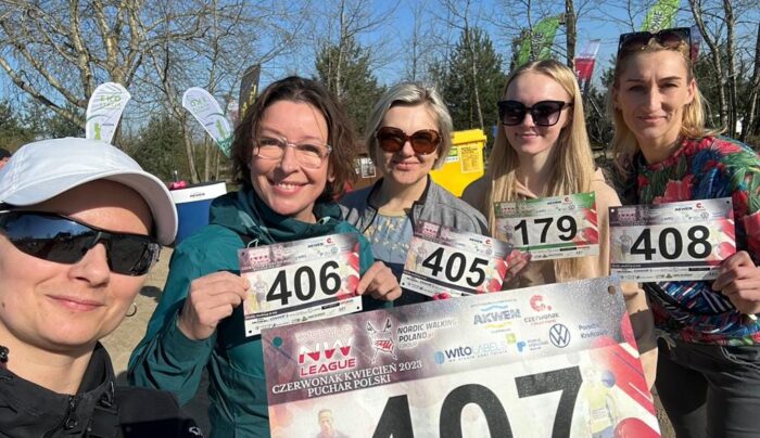 Kijkowe Trzemeszno na inauguracji Polskiej Ligi Nordic Walking