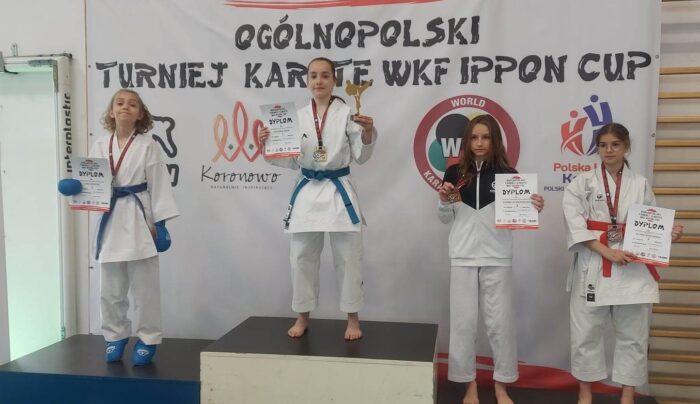 Zuzanna Gbur podwójnie złota w Koronowie