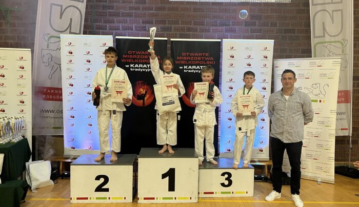 Samuraje na mistrzostwach Wielkopolski w karate