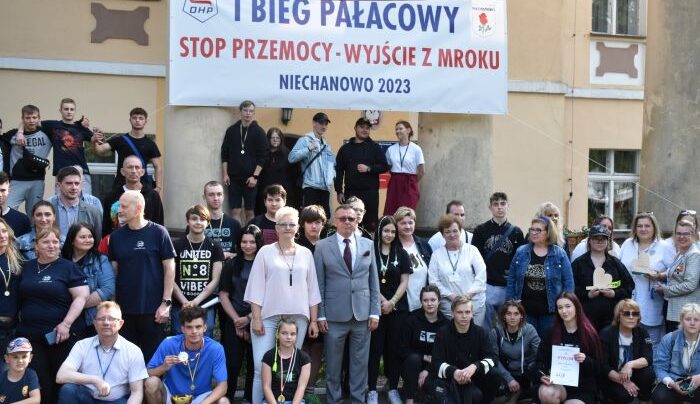 W Niechanowie pierwszy raz odbył się Bieg Pałacowy