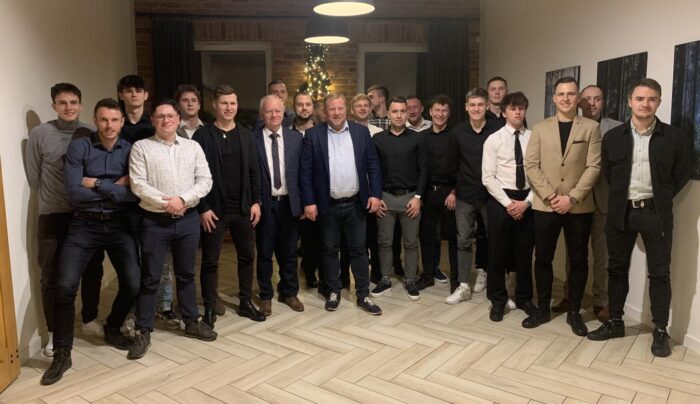 Mieszko przy wigilijnym stole