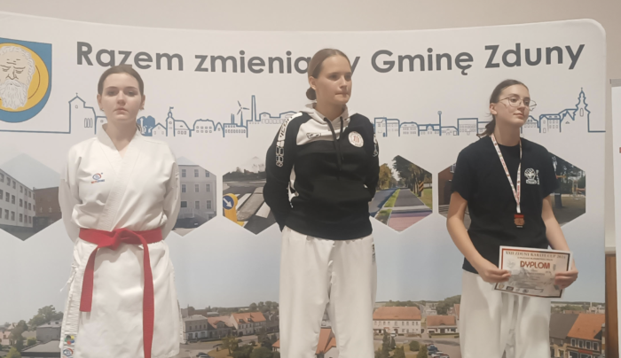 Karatecy z Kiszkowa startowali w zawodach Karate CUP w Zdunach