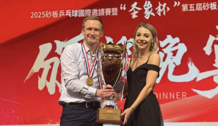 Agata Klabińska podwójną mistrzynią świata w ping pongu