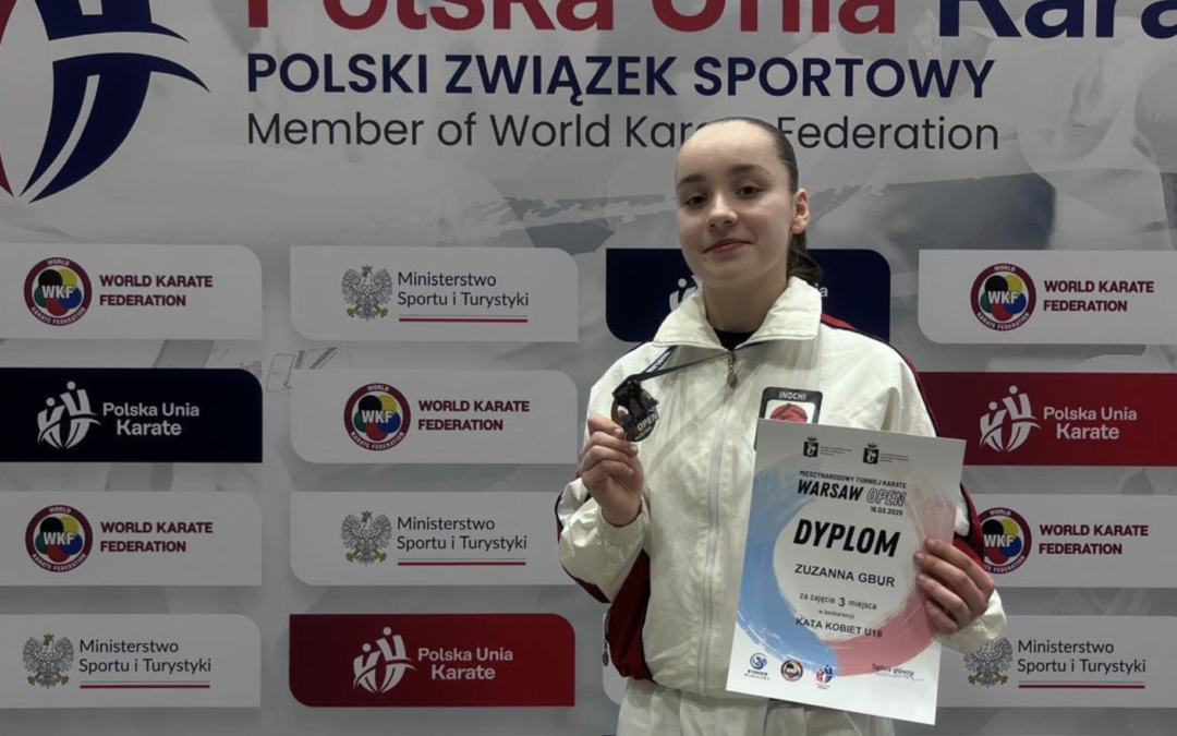 Brąz Alicji Kaszyńskiej w zawodach w Warszawie
