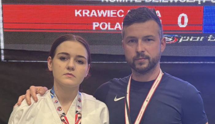 Kiszkowscy karatecy walczyli z powodzeniem w Kobylinie