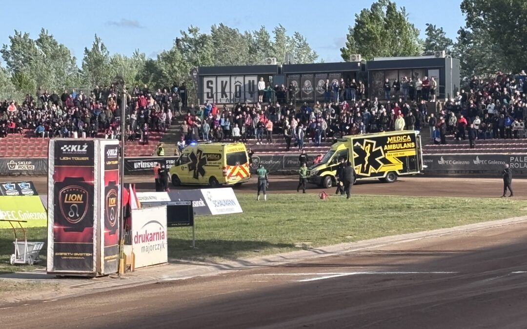 Koszmarny początek meczu w Gnieźnie