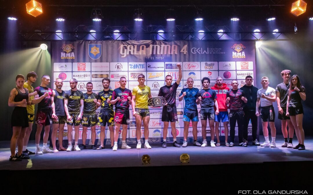 Oto cała karta walk jutrzejszej gali MMA w Witkowie