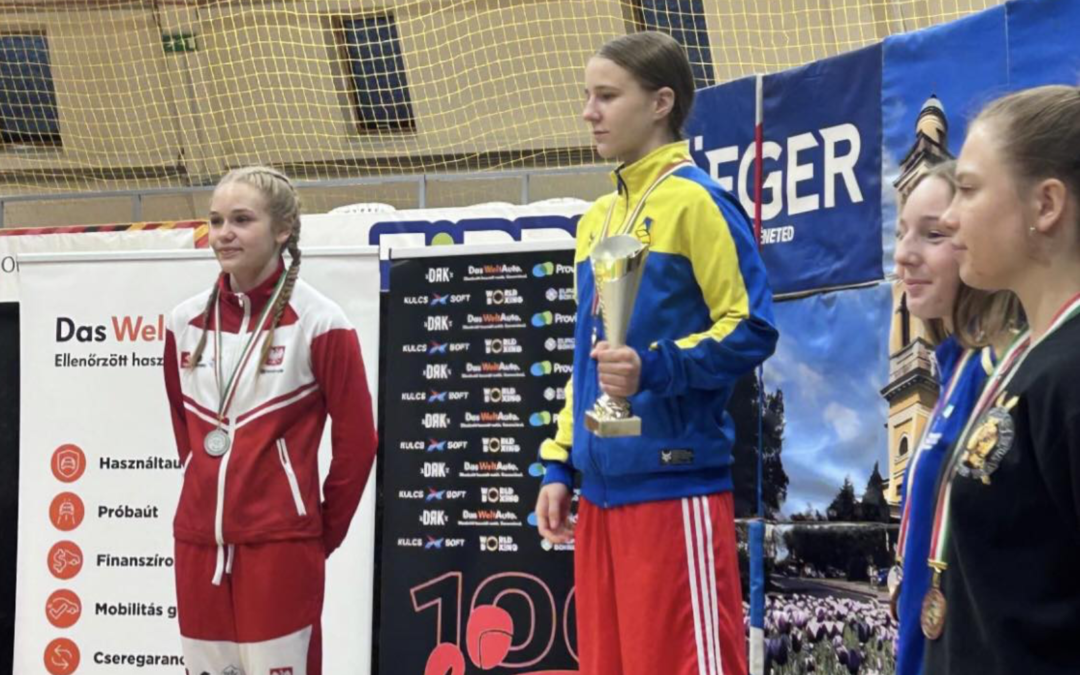 Amelia Urban na drugim miejscu w Eger