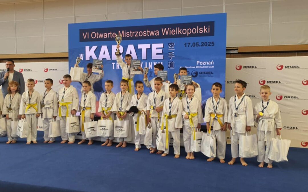 Medale „Samurajów” w Otwartych Mistrzostwach Wielkopolski