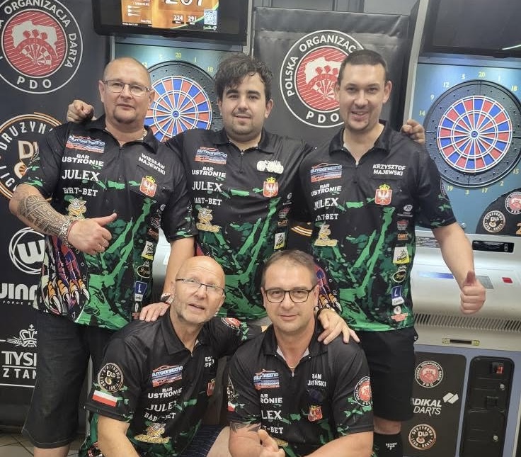 Adrian Sawiński brązowym medalistą mistrzostw Polski w darta!