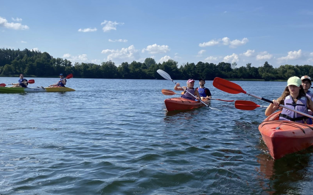 Gmina Gniezno zorganizowała I Spływ Kajakowy