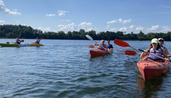 Gmina Gniezno zorganizowała I Spływ Kajakowy