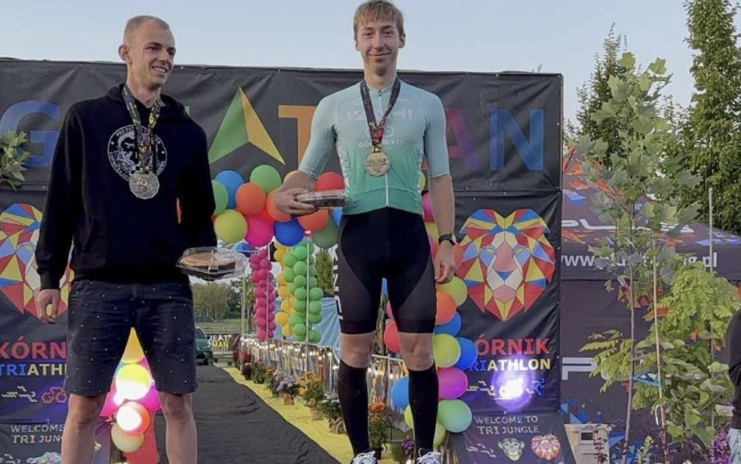 Kacper Centka w pierwszej „10” zawodów Ironman