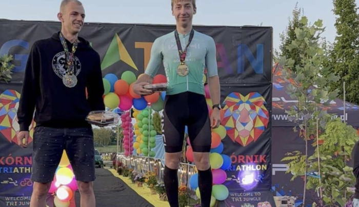 Kacper Centka w pierwszej „10” zawodów Ironman