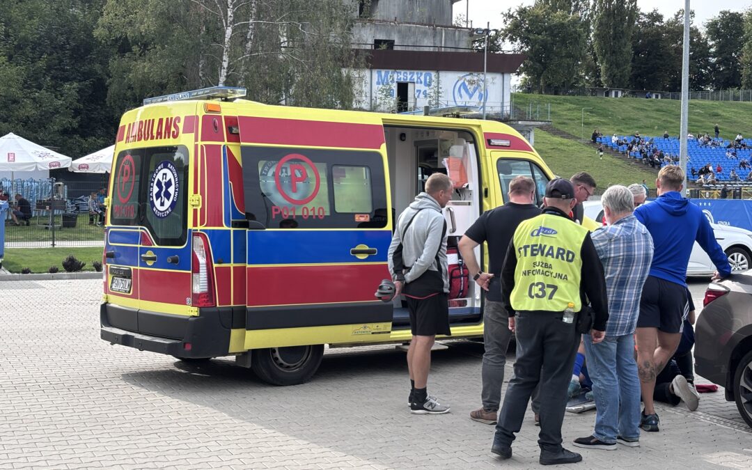 Groźne zdarzenie i karetka przy Strumykowej