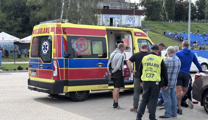 Groźne zdarzenie i karetka przy Strumykowej