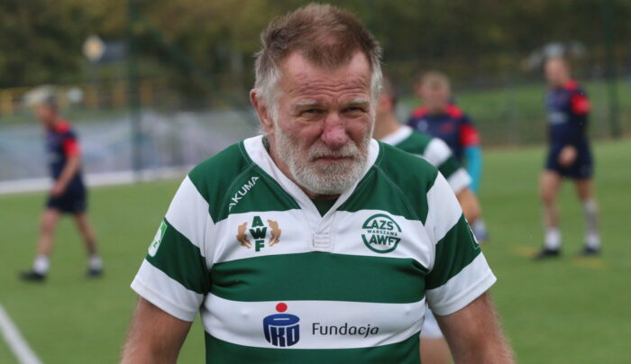 Takich ludzi już nie ma. W Gnieźnie zagrał najstarszy w Polsce rugbysta