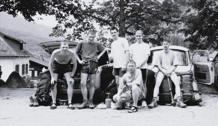 Pojechali zdobywać Alpy… trabantami