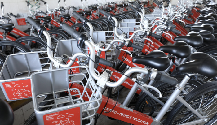 Rowery miejskie ciągle popularne w Gnieźnie